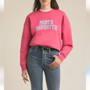 Favorite Daughter oversized  'Mom's Favorite' Sweatshirt available in  XS, S & M